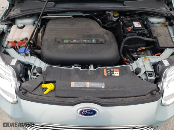 2013 Ford Focus Electric with VIN 1FADP3R46DL146756, listed as a Copart auction lot 43419335 with 57,142 mi miles and Salvage Title. Bid and sale history available at carsss.com. Image 12.