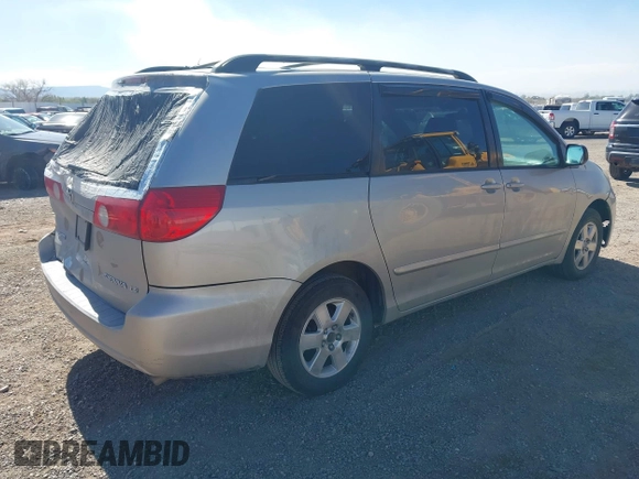 2007 Toyota Sienna CE with VIN 5TDZK23C77S058410, listed as a IAAI auction lot 42110787 with 181,735 mi miles. Bid and sale history available at carsss.com. Image 4.