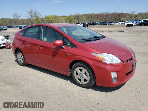 2010 Toyota Prius II with VIN JTDKN3DU6A0155193, listed as a Copart auction lot 54552935 with 204,514 mi miles and Clean Title. Bid and sale history available at DreamBid. Image 4.