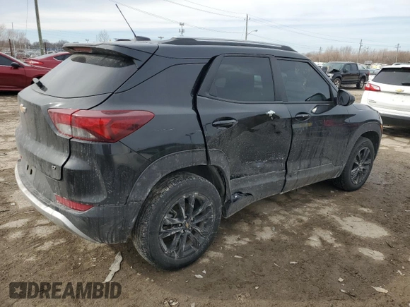 2021 Chevrolet TrailBlazer LT with VIN KL79MRSL1MB169734, listed as a Copart auction lot 46303025 with 81,213 mi miles and Salvage Title. Bid and sale history available at DreamBid. Image 3.