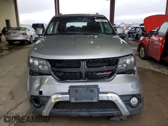 2017 Dodge Journey Crossroad Plus with VIN 3C4PDCGG5HT590072, listed as a Copart auction lot 44571295 with 0 mi miles and Clean Title. Bid and sale history available at carsss.com. Image 5.