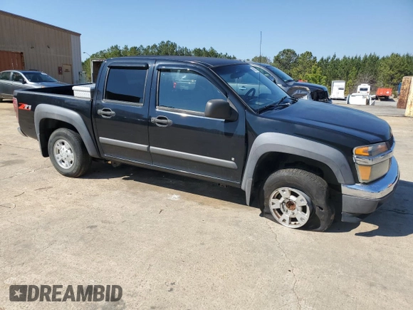 2007 Chevrolet Colorado 2LT with VIN 1GCDS13E978137166, listed as a Copart auction lot 48802915 with 250,469 mi miles and Salvage Title. Bid and sale history available at DreamBid. Image 4.