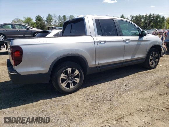 2019 Honda Ridgeline RTL z VIN 5FPYK3F57KB048575, wystawiony jako Copart lot #55019405 z przebiegiem 125 372 mil mil oraz Szkoda całkowita • Salvage title. Historia ofert i sprzedaży dostępna na DreamBid. Obrazek 3.