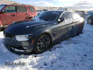2018 BMW 4 Series 440i xDrive z VIN WBA4W9C52JAB93985, wystawiony jako Copart lot #37401604 z przebiegiem 88 547 mil mil oraz . Historia ofert i sprzedaży dostępna na DreamBid. Obrazek 1.