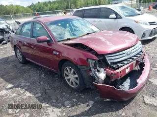 2008 Ford Taurus SEL with VIN 1FAHP24W08G114873, listed as a IAAI auction lot 41970989 with 170,278 mi miles. Bid and sale history available at carsss.com. Image 1.