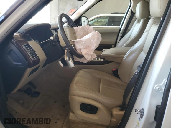 2016 Land Rover Range Rover with VIN SALGR2KF9GA294223, listed as a Copart auction lot 62422863 with Not Provided miles and . Bid and sale history available at DreamBid. Image 7.