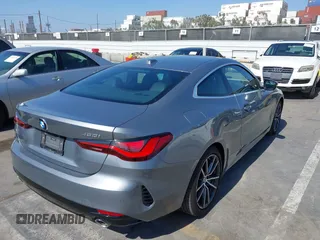 2025 BMW 4 Series 430i with VIN WBA43DA00SCS10563, listed as a IAAI auction lot 42510336 with 20,810 mi miles and . Bid and sale history available at DreamBid. Image 4.