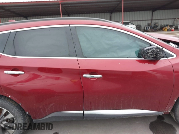 2017 Nissan Murano S with VIN 5N1AZ2MG9HN130124, listed as a IAAI auction lot 41895230 with 163,028 mi miles and . Bid and sale history available at carsss.com. Image 14.
