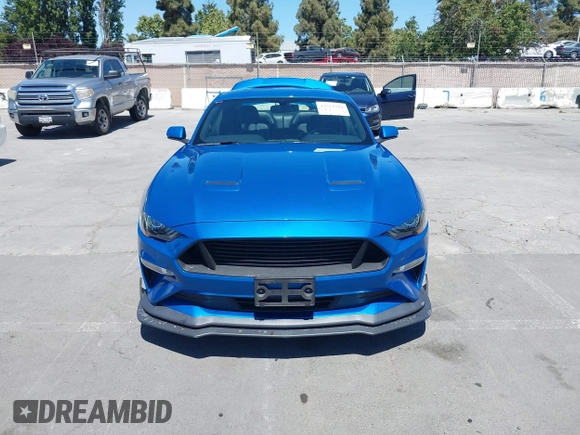 2019 Ford Mustang EcoBoost with VIN 1FA6P8TH7K5119181, listed as a IAAI auction lot 42531504 with 80,292 mi miles and . Bid and sale history available at DreamBid. Image 12.