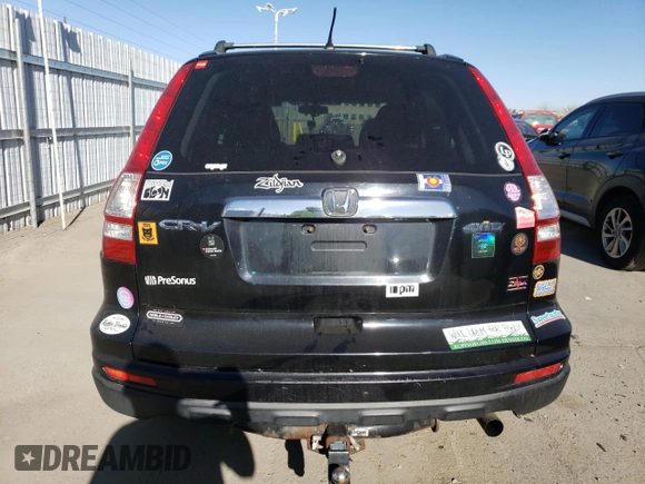 2011 Honda CR-V EX with VIN JHLRE4H58BC032635, listed as a Copart auction lot 81302704 with 113,720 mi miles and Salvage Title. Bid and sale history available at carsss.com. Image 6.