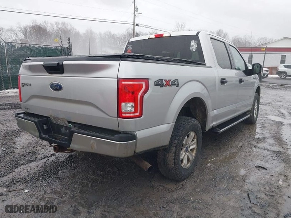2017 Ford F-150 XL with VIN 1FTEW1EG6HFA01047, listed as a IAAI auction lot 41430140 with NaN miles. Bid and sale history available at carsss.com. Image 4.
