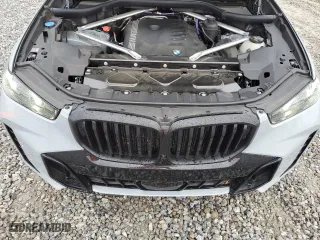 2024 BMW X5 xDrive40i with VIN 5UX23EU03R9V82643, listed as a Copart auction lot 50187785 with 5,918 mi miles and Salvage Title. Bid and sale history available at carsss.com. Image 12.