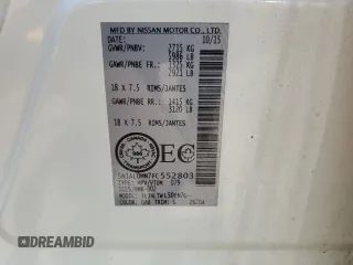 2015 Infiniti QX60 с VIN 5N1AL0MM7FC552803, выставлен на аукционе Copart как лот 57079615 с пробегом 250 130 миль миль и Чистый • Clean title. История ставок и продаж доступна на DreamBid. Изображение 14.