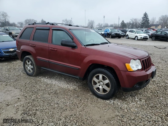 2008 Jeep Grand Cherokee Laredo with VIN 1J8HR48N48C186998, listed as a Copart auction lot 45021735 with 183,826 mi miles and Salvage Title. Bid and sale history available at carsss.com. Image 4.
