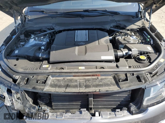 2021 Land Rover Range Rover Sport HSE Dynamic with VIN SALWR2SE2MA770665, listed as a Copart auction lot 54394605 with 27,284 mi miles and Salvage title. Bid and sale history available at DreamBid. Image 12.