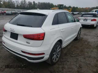 2018 Audi Q3 Premium Plus with VIN WA1JCCFS6JR018502, listed as a Copart auction lot 65271982 with 25,441 mi miles. Bid and sale history available at carsss.com. Image 4.
