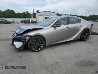 2023 Lexus IS 350 F Sport z VIN JTHGZ1B22P5067686, wystawiony jako Copart lot #56001405 z przebiegiem Nie podano mil oraz Szkoda całkowita • Salvage title. Historia ofert i sprzedaży dostępna na DreamBid. Obrazek 1.