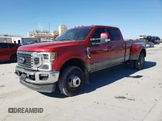 2022 Ford F-350 XL with VIN 1FT8W3DT9NEE66057, listed as a Copart auction lot 47074105 with 179,532 mi miles and Salvage Title. Bid and sale history available at DreamBid. Image 1.