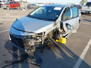 2021 Toyota Prius LE with VIN JTDKAMFP1M3196066, listed as a IAAI auction lot 41752179 with 90,200 mi miles and . Bid and sale history available at DreamBid. Image 6.