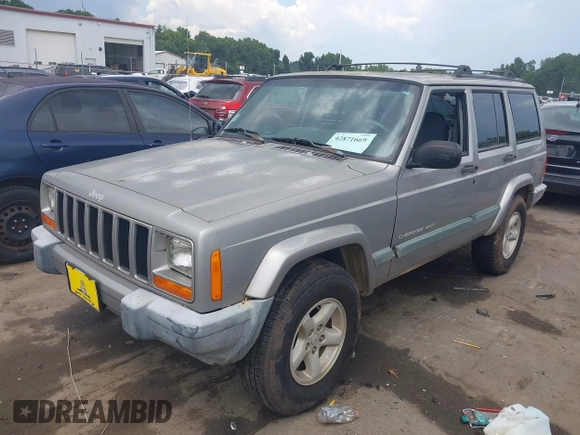 2000 Jeep Cherokee with VIN 1J4FF48S7YL220827, listed as a IAAI auction lot 42871669 with 146,466 mi miles and . Bid and sale history available at DreamBid. Image 2.