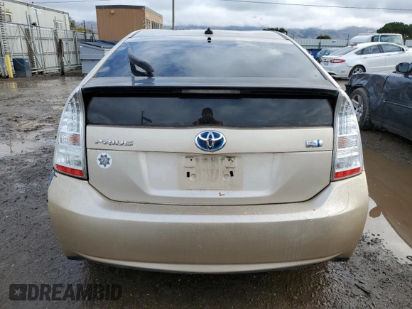2011 Toyota Prius I with VIN JTDKN3DUXB0318512, listed as a Copart auction lot 82450914 with 193,951 mi miles and Salvage Title. Bid and sale history available at DreamBid. Image 6.