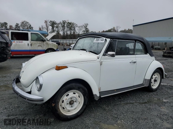 1971 Volkswagen Beetle with VIN 1512935527, listed as a Copart auction lot 79061144 with 73,709 mi miles and Non Repairable. Bid and sale history available at DreamBid. Image 1.