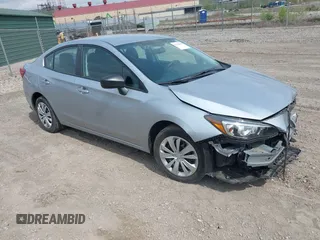 2022 Subaru Impreza with VIN 4S3GKAB69N3601624, listed as a IAAI auction lot 42126889 with 12,369 mi miles and . Bid and sale history available at DreamBid. Image 1.