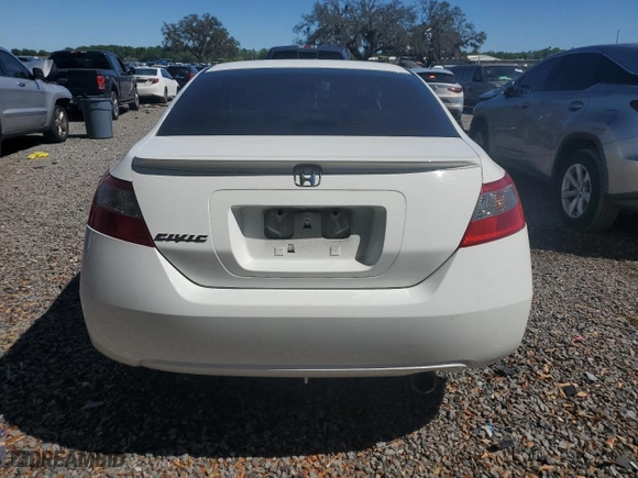 2010 Honda Civic Cpe EX with VIN 2HGFG1B87AH502856, listed as a Copart auction lot 49627735 with 177,227 mi miles and Salvage Title. Bid and sale history available at carsss.com. Image 6.