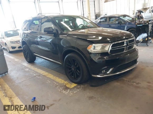 2016 Dodge Durango Limited with VIN 1C4RDJDG5GC433329, listed as a IAAI auction lot 42179512 with 153,648 mi miles and . Bid and sale history available at DreamBid. Image 1.