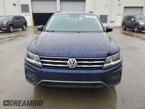 2021 Volkswagen Tiguan S with VIN 3VV1B7AX7MM065841, listed as a Copart auction lot 43815795 with 64,454 mi miles and Salvage title. Bid and sale history available at DreamBid. Image 5.