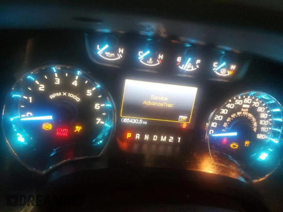 2011 Ford F-150 XL with VIN 1FTFX1CT4BFC82869, listed as a Copart auction lot 43726855 with 65,430 mi miles and Salvage Title. Bid and sale history available at carsss.com. Image 9.