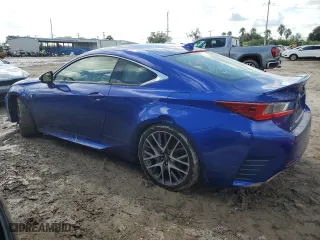 2016 Lexus RC 350 with VIN JTHHE5BC6G5011881, listed as a Copart auction lot 73842414 with 0 mi miles and Salvage Title. Bid and sale history available at carsss.com. Image 2.