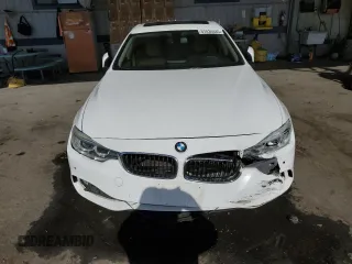 2015 BMW 4 Series 428i with VIN WBA4A9C5XFGL85882, listed as a Copart auction lot 57434445 with 145,765 mi miles and Salvage title. Bid and sale history available at DreamBid. Image 5.