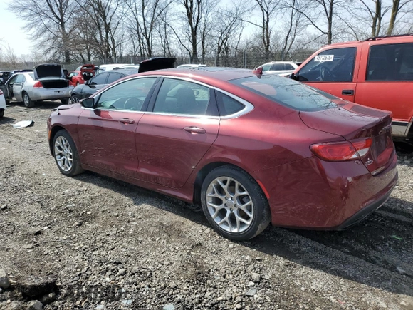 2015 Chrysler 200 C z VIN 1C3CCCEGXFN610676, wystawiony jako Copart lot #50576045 z przebiegiem 183 912 mil mil oraz Tytuł czysty. Historia ofert i sprzedaży dostępna na DreamBid. Obrazek 2.