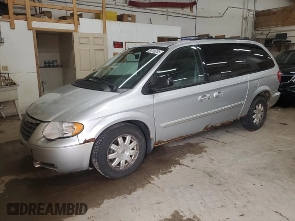 2006 Chrysler Town & Country Touring with VIN 2A4GP54L96R818928, listed as a Copart auction lot 54756255 with 157,377 mi miles and Salvage Title. Bid and sale history available at DreamBid. Image 1.