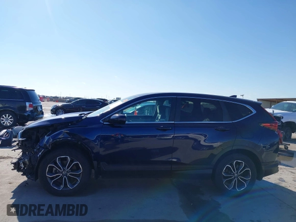 2020 Honda CR-V EX with VIN 2HKRW2H56LH647348, listed as a IAAI auction lot 41676165 with 34,212 mi miles. Bid and sale history available at carsss.com. Image 15.