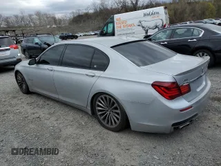 2014 BMW 7 Series ALPINA B7 xDrive with VIN WBAYF8C55ED142235, listed as a Copart auction lot 53257405 with Not Provided miles and Salvage Title. Bid and sale history available at carsss.com. Image 2.