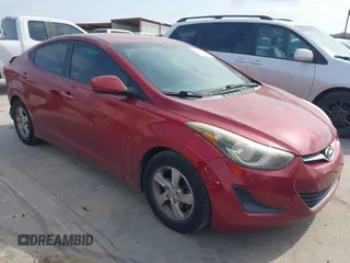 2015 Hyundai Elantra SE z VIN 5NPDH4AE8FH580153, wystawiony jako IAAI lot #42041856 z przebiegiem 164 891 mil mil oraz . Historia ofert i sprzedaży dostępna na DreamBid. Obrazek 1.