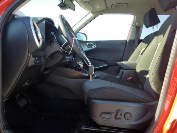2021 Kia Soul S with VIN KNDJ23AU8M7149643, listed as a Copart auction lot 50228005 with 17,356 mi miles and Salvage Title. Bid and sale history available at carsss.com. Image 7.