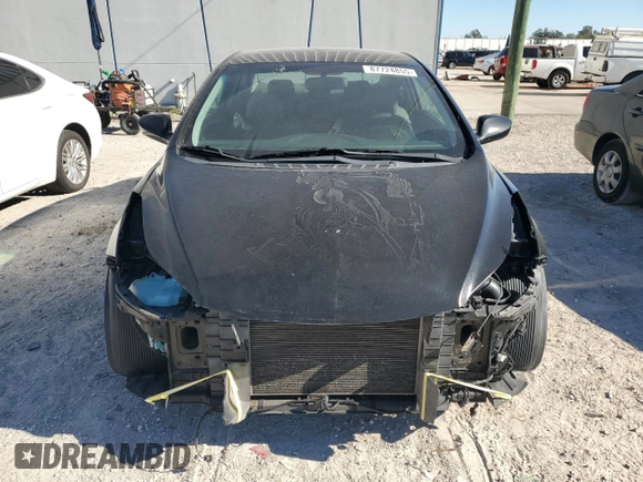 2013 Hyundai Elantra Coupe GS with VIN KMHDH6AE7DU011465, listed as a Copart auction lot 87724855 with 152,104 mi miles and Salvage Title. Bid and sale history available at carsss.com. Image 5.