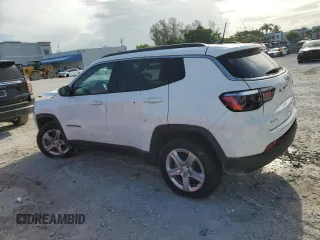 2023 Jeep Compass Latitude with VIN 3C4NJDBN2PT553149, listed as a Copart auction lot 66274705 with 46,236 mi miles and Clean title. Bid and sale history available at DreamBid. Image 2.