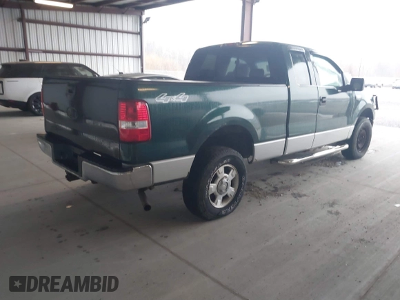 2007 Ford F-150 STX with VIN 1FTRX14W87NA17276, listed as a IAAI auction lot 41853941 with 302,030 mi miles. Bid and sale history available at carsss.com. Image 4.