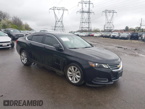 2017 Chevrolet Impala LT with VIN 2G1105SA3H9181015, listed as a IAAI auction lot 42016722 with 115,966 mi miles and . Bid and sale history available at DreamBid. Image 1.