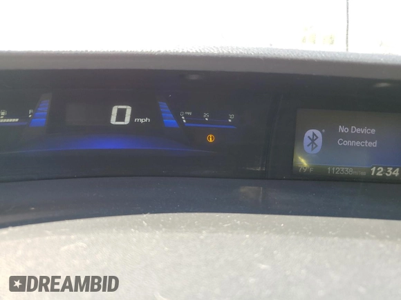 2013 Honda Civic LX with VIN 19XFB2F53DE086680, listed as a Copart auction lot 49295685 with 112,338 mi miles and Salvage Title. Bid and sale history available at DreamBid. Image 10.