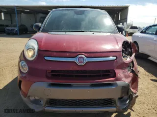 2015 FIAT 500L Urbana Trekking with VIN ZFBCFADH1FZ032769, listed as a Copart auction lot 69686214 with 135,539 mi miles and Salvage Title. Bid and sale history available at carsss.com. Image 5.