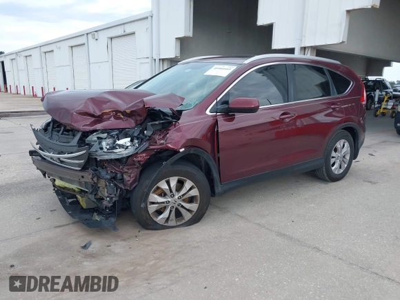 2013 Honda CR-V EX-L with VIN 5J6RM3H75DL011041, listed as a IAAI auction lot 40466669 with 87,594 mi miles and . Bid and sale history available at DreamBid. Image 18.