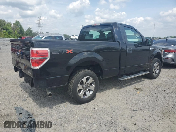 2013 Ford F-150 XL with VIN 1FTMF1CF8DKD40156, listed as a Copart auction lot 50408735 with 120,437 mi miles and Salvage title. Bid and sale history available at DreamBid. Image 3.