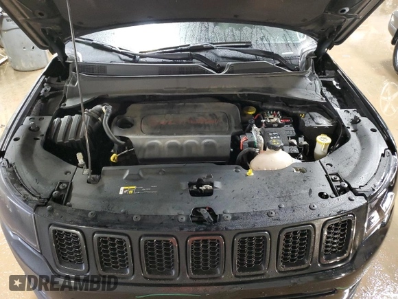 2021 Jeep Compass 80th Anniversary with VIN 3C4NJCEBXMT511903, listed as a Copart auction lot 43438945 with 32,852 mi miles and Salvage Title. Bid and sale history available at carsss.com. Image 11.