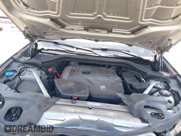 2020 BMW X3 sDrive30i with VIN 5UXTY3C05L9C73732, listed as a IAAI auction lot 40252791 with 77,176 mi miles. Bid and sale history available at carsss.com. Image 10.