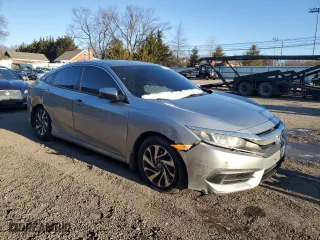 2018 Honda Civic Sedan EX with VIN 2HGFC2F71JH597207, listed as a Copart auction lot 45045595 with 109,044 mi miles and Salvage Title. Bid and sale history available at carsss.com. Image 4.